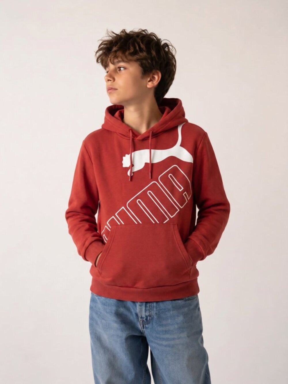 YOUTH Puma Hoodie-(SMALL)